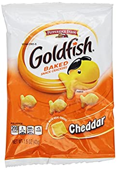 【中古】【輸入品・未使用】pepperidge farm　ゴールドフィッシュ　ベイクドチェダークラッカーズ　Goldfish スナックパック　24パック（24 x 43g )　並行輸入品｜スカイマーケットプラス
