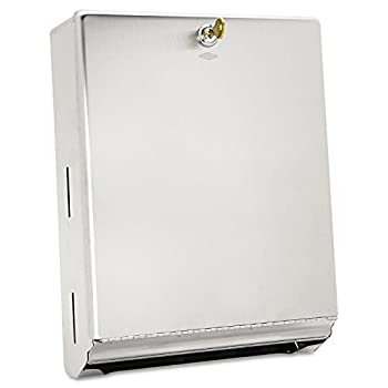 【中古】【輸入品・未使用】Surface-Mounted Paper Towel Dispenser%カンマ%10 3/4 x 4 x 14%カンマ% Satin Stainless Steel (並行輸入品)