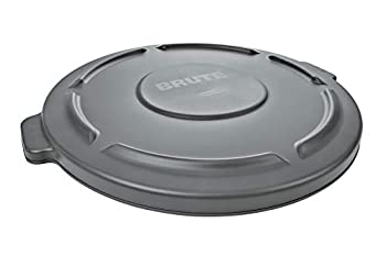 【中古】【輸入品・未使用】ラバーメイド(Rubbermaid) 10ガロンBRUTE丸型コンテナ用フタ グレー FG260900GRAY|スカイマーケットプラス