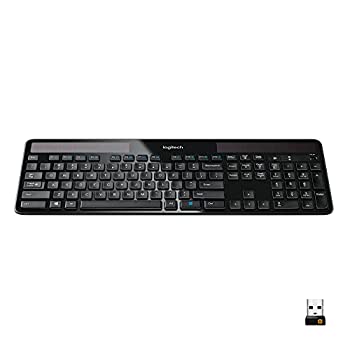 【中古】【インポート品・未当て嵌める】K750 Wireless Solar Keyboard%ｶﾝﾏ% 2.4 GHz/30 フィート%ｶﾝﾏ% Black (並行輸入品)