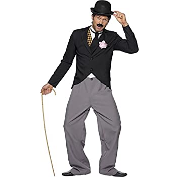 【中古】【輸入品・未使用】20's Film Star: Charlie Chaplin Adult Costume 20年代映画スター：チャーリー?チャップリン大人用コスチューム♪ハロウィン♪サイズ：Medium