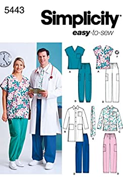 【中古】【輸入品・未使用】Simplicity Women's And Men's Scrub Top%ｶﾝﾏ%-XL XXL XXXL (並行輸入品)