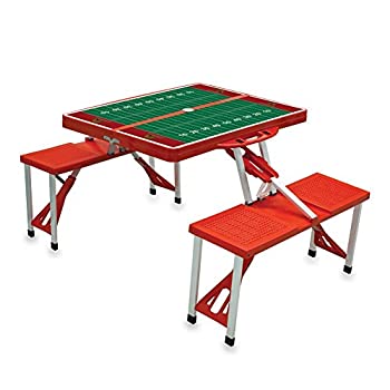 【中古】【インポート品・未当て嵌める】ピクニック第四次元折りたたみテーブルスポーツコーネル分科大学Bears 赤いこと