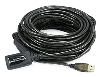 【中古】【輸入品・未使用】Monoprice 49ft 15M USB 2.0 AオスからBメス アクティブエクステンション／リピーターケーブル（KinectとPS3 Move対応エクステンション）