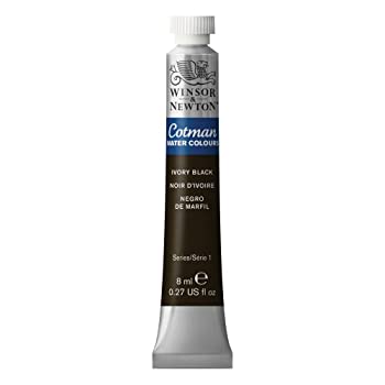 【中古】【輸入品・未使用】Cotman Watercolor Paint 8ml-Ivory Black (並行輸入品)