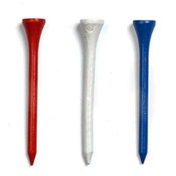【中古】【輸入品・未使用】Golf Tees Etc 2?3?/ 4?%ダブルクォーテ%木製ティー???パックof 100 レッド|スカイマーケットプラス