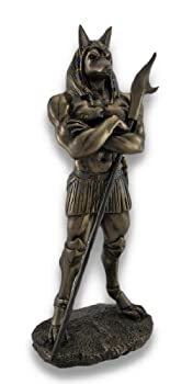【中古】【輸入品・未使用】Egyptian God Anubis Statue Deity Jackal Figurine｜スカイマーケットプラス