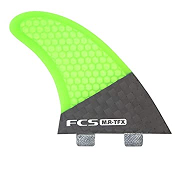 【中古】【輸入品・未使用】FCS(エフシーエス) MR-TFX PC Carbon/Fluro トライフィン (3枚) セット