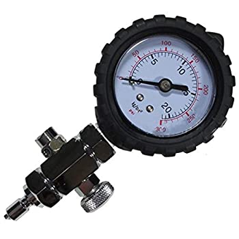 【中古】【輸入品・未使用】Prime Scuba Choice - 2 PSI intermediaire manometre et Valve DE DETECTEUR