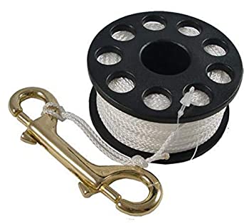 【中古】【輸入品・未使用】Compact doigts pour plongee et plongee Bobine de fil de 150 m Blanc