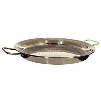 【中古】【インポート品・未当て嵌める】La Paella 10-Inch Stainless Steel Pan (26 糎)