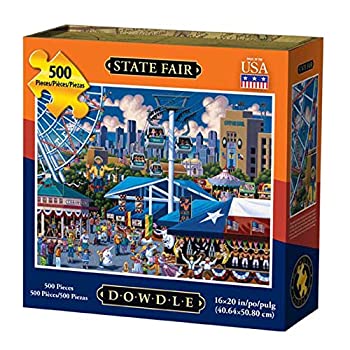 【中古】【輸入品・未使用】Dowdle Folk Art State Fair 500pc 16x20 Puzzles 7,760円