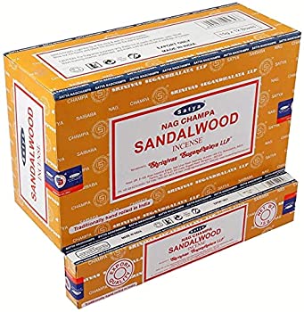 【中古】【輸入品・未使用】Satya Nag Champa Sandalwood Incense Sticks - Box 12 Packs by Satya [並行輸入品]｜スカイマーケットプラス
