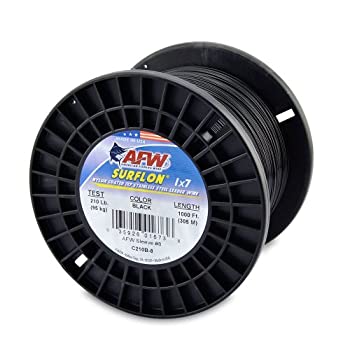 【中古】【輸入品・未使用】American Fishing Wireサーフロン ナイロンコーティング 1x7 ステンレススチール リーダー 釣り糸 300 Feet%ｶﾝﾏ% 20 Pound Test｜スカイマーケットプラス