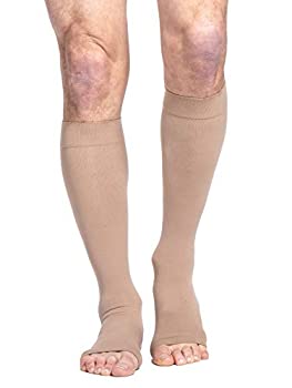 【中古】【輸入品・未使用】Sigvaris Cotton 232CXLO66 20-30 mmHg Open Toe Socks%カンマ% Crispa - Extra Large%カンマ% Long|スカイマーケットプラス