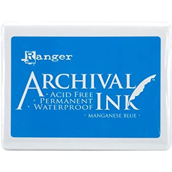 【中古】【輸入品・未使用】Archival Jumbo Ink Pad #3-Manganese Blue (並行輸入品)｜スカイマーケットプラス