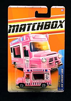 【中古】【輸入品・未使用】2011 Matchbox (Pink) ICE CREAM VAN #63/100%ｶﾝﾏ% City Action #4/14 Mr. Coney's Tasty Treats