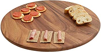 【中古】【輸入品・未使用】Woodard & Charles Acacia Wood Lazy Susan Tray%ｶﾝﾏ% 39cm