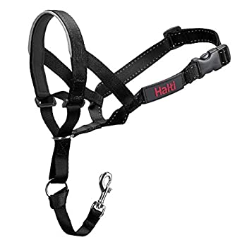 Halti (ハルティ) ワンちゃん用 ヘッドカラー 犬用 しつけ 首輪 ペット用 (1 (33-46cm)%カンマ% ブラック)