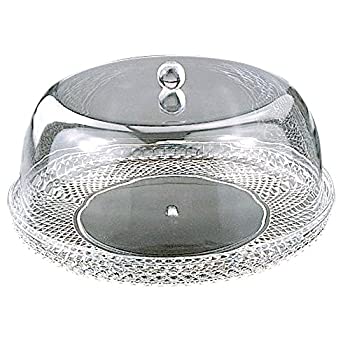 【中古】【輸入品・未使用】Cake Plate W/Dome Set 12 (Acrylic) by Acrylichomedesign