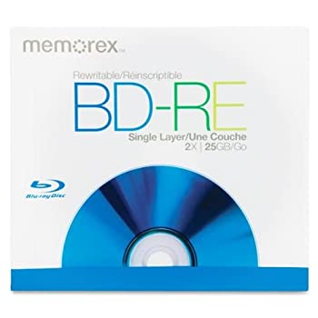 【中古】【インポート品・未当て嵌める】2x BD-RE Media by Memorex [並行輸入品]