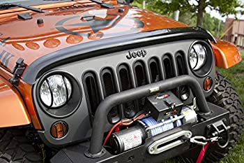 【中古】【輸入品・未使用】Rugged Ridge 07y－ジープラングラー スモーク フロントデフレクター 並行輸入品