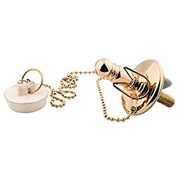 【中古】【輸入品・未使用】Kingston Brass CC1112 Vintage Rubber Stopper Chain and Attachment%ｶﾝﾏ% Brass/Antique Brass