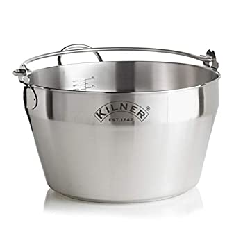 【中古】【輸入品・未使用】KILNER(キルナー) ボール シルバー 8L ジャムパン 38-2174-00｜スカイマーケットプラス