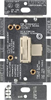 【中古】【輸入品・未使用】Lutron AYFSQ-F-LA Ariadni Single Pole 3-Speed Fan Control%ｶﾝﾏ% Light Almond by Lutron [並行輸入品]｜スカイマーケットプラス