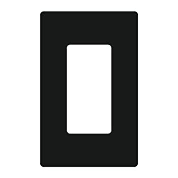 【中古】【輸入品・未使用】Trademark Poker Lutron Claro Single Gang Rocker Wallplate - Black|スカイマーケットプラス