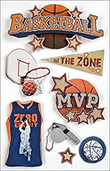 【中古】【輸入品・未使用】Paper House 3D Stickers-Basketball (並行輸入品)｜スカイマーケットプラス