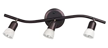 【中古】【インポート品・未当てはめる】CANARM LTD. IT356A03ORB10 James 3 Bulb Track Light%ｶﾝﾏ% Oil Rubbed Bronze by Canarm [並行輸入品]