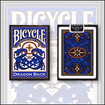 【中古】【輸入品・未使用】Bicycle Blue Dragon Back Playing Cards [並行輸入品]