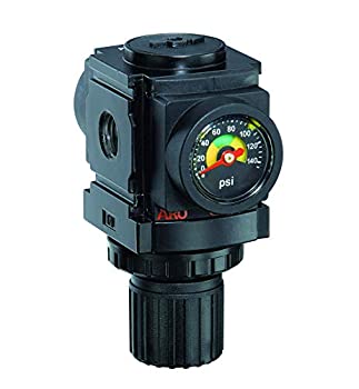 【中古】【輸入品・未使用】ARO R37231-600-VS Air Regulator 3/8 NPT%ｶﾝﾏ% w/ Gauge - 250 psi Max Inlet by Ingersoll Rand - ARO
