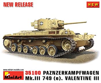 【中古】【輸入品・未使用】ミニアート 1/35 バレンタインMK.III749 e クルー3体付 MA35100 プラモデル|スカイマーケットプラス