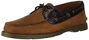 【中古】【インポート品・未当て嵌める】Sperry Men\u0027s Leeward Boat Shoe%ｶﾝﾏ%Brown Buc/Brown%ｶﾝﾏ%7 Medium US
