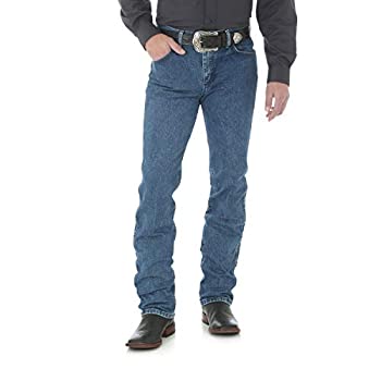 【中古】【輸入品・未使用】Wrangler メンズ プレミアムパフォーマンス カウボーイカット スリムフィットジーンズ%ｶﾝﾏ% ストーンウォッシュド%ｶﾝﾏ% 31W x 34L｜スカイマーケットプラス
