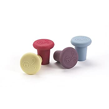 【中古】【輸入品・未使用】Outset Silicone Wine Stopper Set by Outset画像