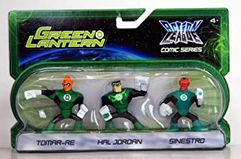 【中古】【輸入品・未使用】Green Lantern Action League Comic Series 3Pack TomarRe%ｶﾝﾏ% Hal Jordan%ｶﾝﾏ% Sinestro by Mattel [並行輸入品]