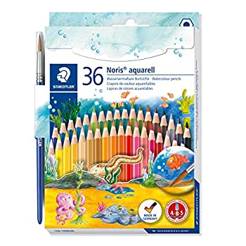 【中古】【輸入品・未使用】STAEDTLER ノリスクラブ 水彩色鉛筆 36色セット 144 10ND36