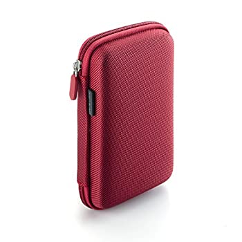 【中古】【インポート品・未当て嵌める】Drive Logic DL-64 Portable EVA Hard Drive Carrying Case Pouch Red