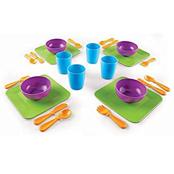 【中古】【輸入品・未使用】Learning Resources New Sprouts Serve It! Dish Set(US Version imported by uShopMall U.S.A.)