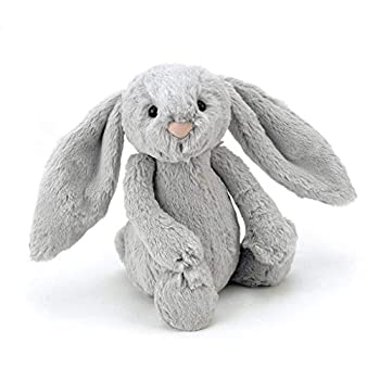【中古】【輸入品・未使用】Jellycat Bashful Grey Bunny%ｶﾝﾏ% Medium - 12 Size: Medium - 12 Model: BAS3BG by Newborn