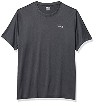 【中古】【インポート品・未当て嵌める】Fila 庭球 メンズ 半袖 労働者の一団プルオーバー XX-Large 黒いこと