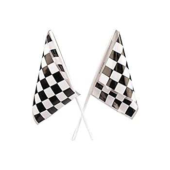 【中古】【輸入品・未使用】Fun Express Plastic Racing Flags Bulk Novelty (6 dozen) by Fun Express [並行輸入品]｜スカイマーケットプラス