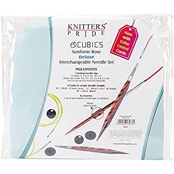 【中古】【輸入品・未使用】Knitter's Pride Cubics Deluxe Interchangeable Needles Set by Knitter's Pride画像