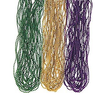 【中古】【輸入品・未使用】[ファンエクスプレス]Fun Express METALLIC MARDI GRAS BEADS BULK IN-12-13750 [並行輸入品]｜スカイマーケットプラス