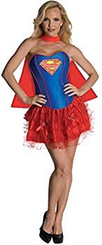 【中古】【輸入品・未使用】DC Comics Secret Wishes Supergirl Corset Adult Costume DCコミックスの秘密はスーパーガールコルセット大人用コスチュームの願い♪ハロウィン｜スカイマーケットプラス