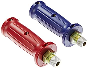 【中古】【輸入品・未使用】RoadPro RP1011G Gladhandエアーホースを外しグリップレッド&ブルー|スカイマーケットプラス