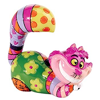 【中古】【輸入品・未使用】Disney By Britto Cheshire Cat Mini Stone Resin Figurine